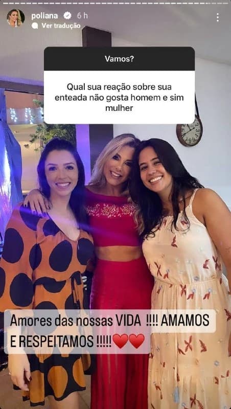Poliana Rocha fala de relacionamento de filha de Leonardo (Foto: Reprodução) Poliana Rocha fala de relacionamento de filha de Leonardo (Foto: Reprodução)