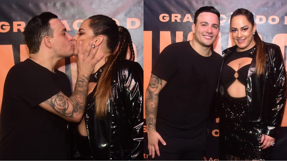 Silvia Abravanel vai em evento com o namorado, troca beijos publicamente e rara aparição do casal é registrada Silvia Abravanel vai em evento com o namorado, troca beijos publicamente e rara aparição do casal é registrada