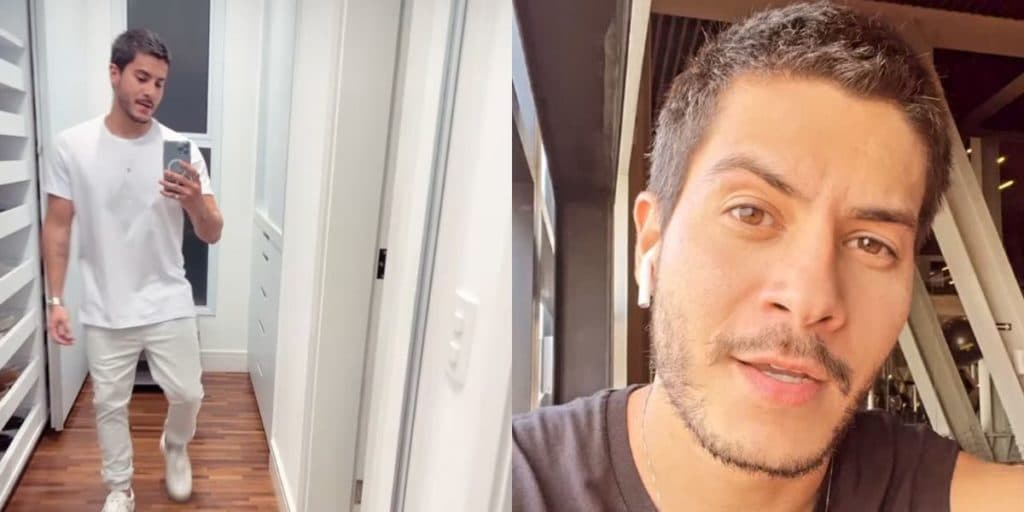 Após separação, Arthur Aguiar deixa casa de Maíra Aguiar e passa a morar em mansão luxuosa