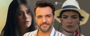 Em Travessia, Guida (Alessandra Negrini) vai sentir ciúme de Leonor (Vanessa Giácomo) (Foto: Reprodução / Globo / Montagem TV Foco) Em Travessia, Guida (Alessandra Negrini) vai sentir ciúme de Leonor (Vanessa Giácomo) (Foto: Reprodução / Globo / Montagem TV Foco)