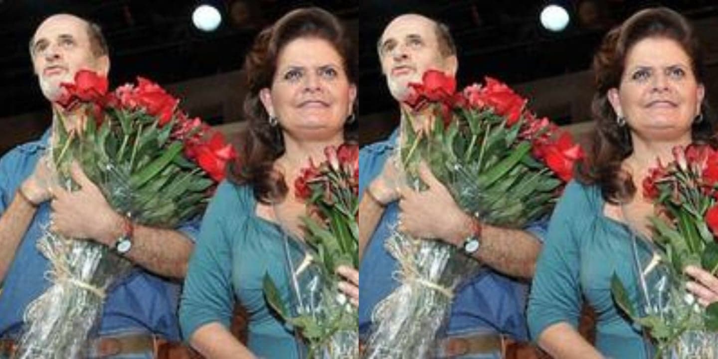 Marcos Caruso e Jussara Freire juntos - Foto: Reprodução / Globo Marcos Caruso e Jussara Freire juntos - Foto: Reprodução / Globo