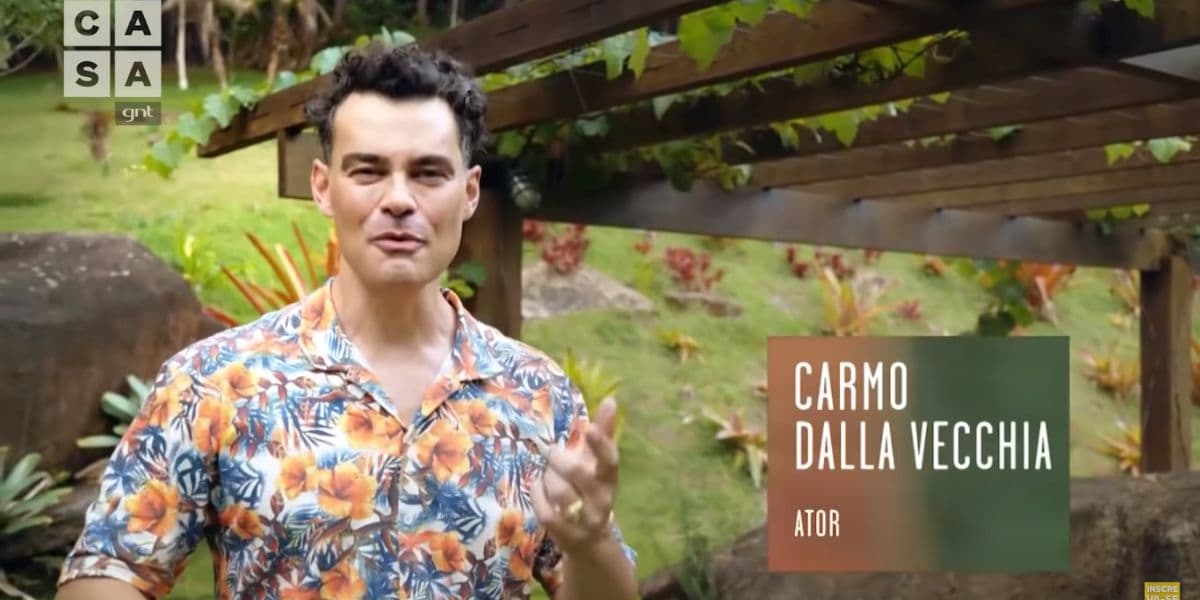 Ele apresentou seu jardim ao Casa GNT (Reprodução) Ele apresentou seu jardim ao Casa GNT (Reprodução)