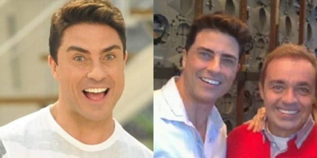 Marcelo Augusto, do Gugu, vive vida discreta longe da fama e o namorado dele é um dos mais lindos do Brasil (Foto: Reprodução) Marcelo Augusto, do Gugu, vive vida discreta longe da fama e o namorado dele é um dos mais lindos do Brasil (Foto: Reprodução)