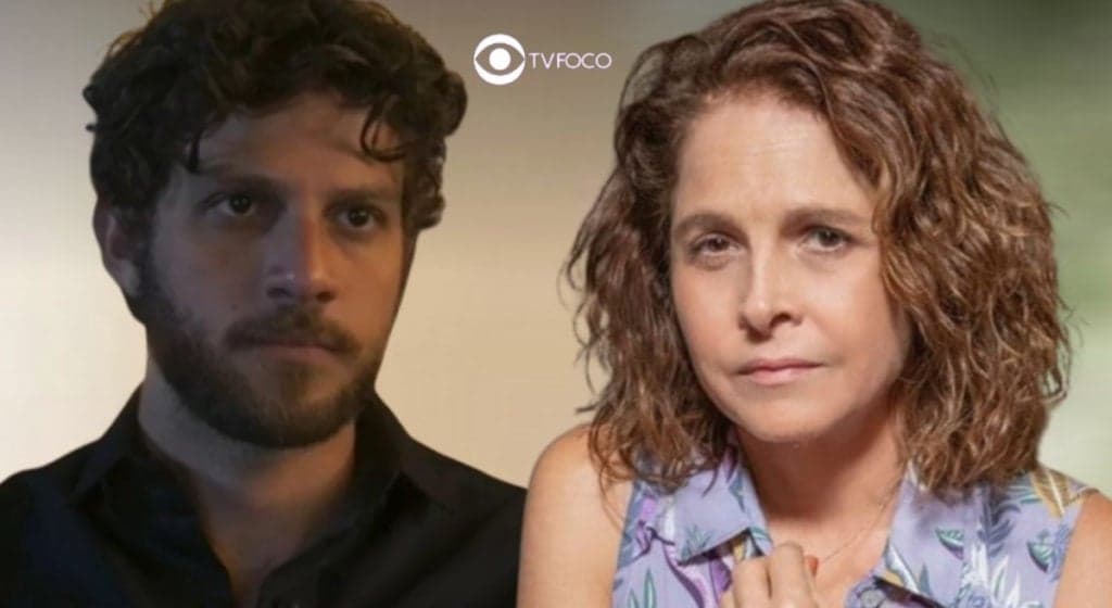 Travessia - Deslumbrado com dinheiro e poder, Ari sente vergonha da própria mãe e humilha Núbia
