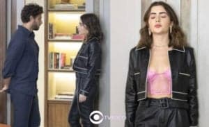 Travessia - Após recaída com Brisa (Lucy Alves), Ari (Chay Suede) tenta reconquistar Chiara (Jade Picon), que sofre com o fim do namoro (Foto: Reprodução / Globo / Montagem TV Foco) Travessia - Após recaída com Brisa (Lucy Alves), Ari (Chay Suede) tenta reconquistar Chiara (Jade Picon), que sofre com o fim do namoro (Foto: Reprodução / Globo / Montagem TV Foco)