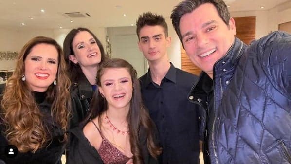 Família de Celso Portiolli (Foto: Reprodução)