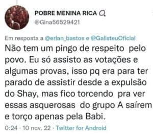 Adriane Galisteu anuncia roça com eliminação dupla e causa revolta (Foto: Reprodução / Twitter) Adriane Galisteu anuncia roça com eliminação dupla e causa revolta (Foto: Reprodução / Twitter)