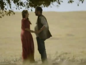 Jéter e Zeruia em cena na série Reis (Foto: Reprodução / Record TV)