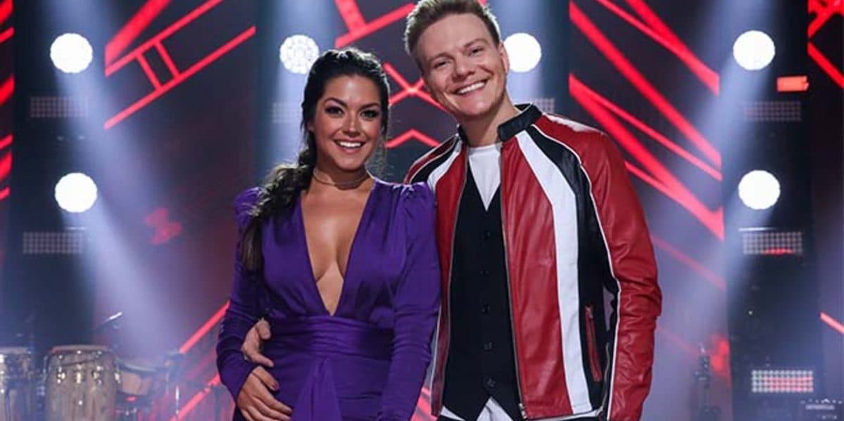 Michel Teló e Thais Fersoza no The Voice Brasil (Foto Reprodução) Michel Teló e Thais Fersoza no The Voice Brasil (Foto Reprodução)