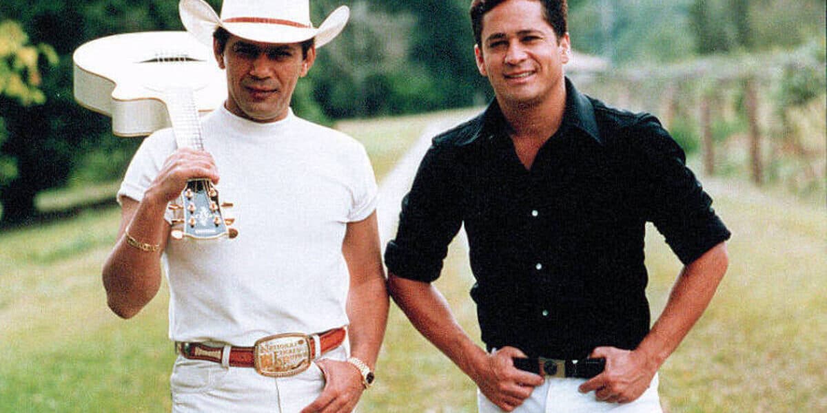 Leandro e Leonardo na década de 90 (Foto Reprodução/Internet) Leandro e Leonardo na década de 90 (Foto Reprodução/Internet)