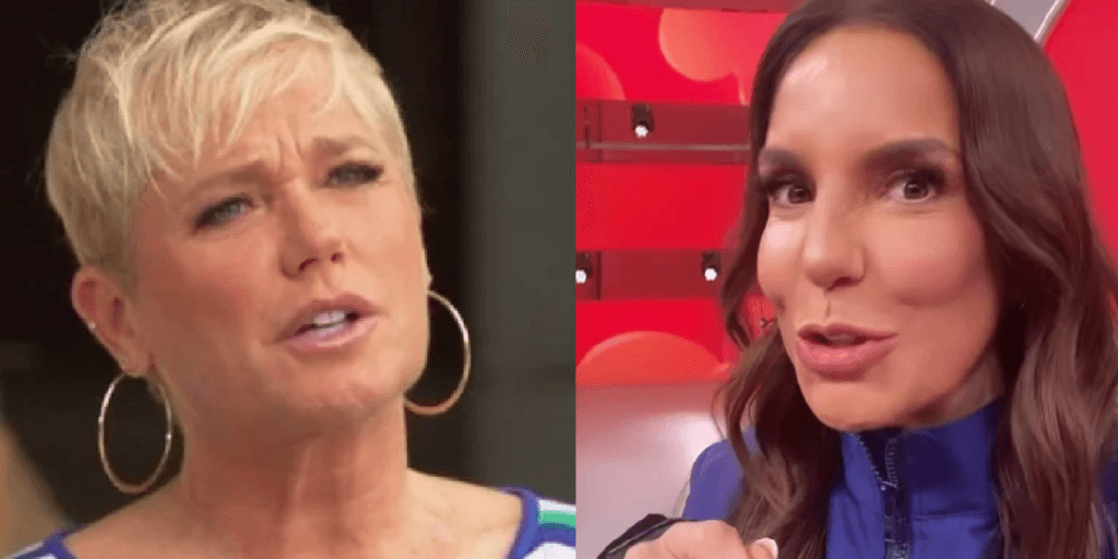 A embalagem enviada para Ivete Sangalo por Xuxa em hospital que colocou fim na amizade