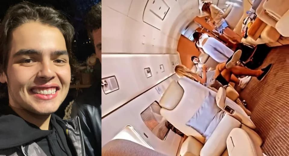 João Guilherme, filho do apresentador Faustão, tem vida luxuosa aos 18 anos e assumiu paixão com 16 anos a mais que ele - Foto Reprodução Instagram