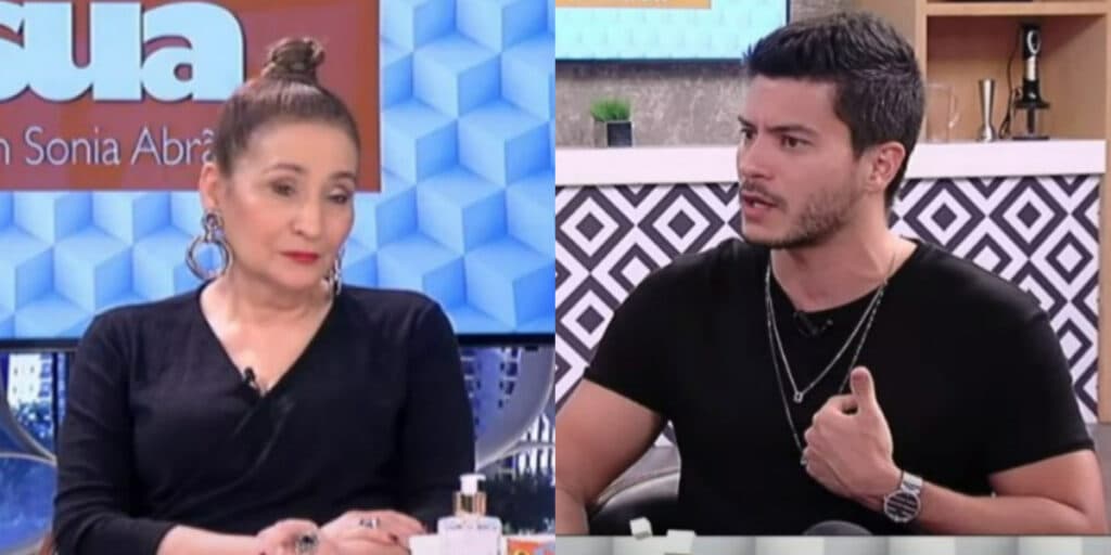 Na Sonia Abrão, Arthur Aguiar esclarece de vez por todas a maior acusação que sofreu na Globo: "Não sou
