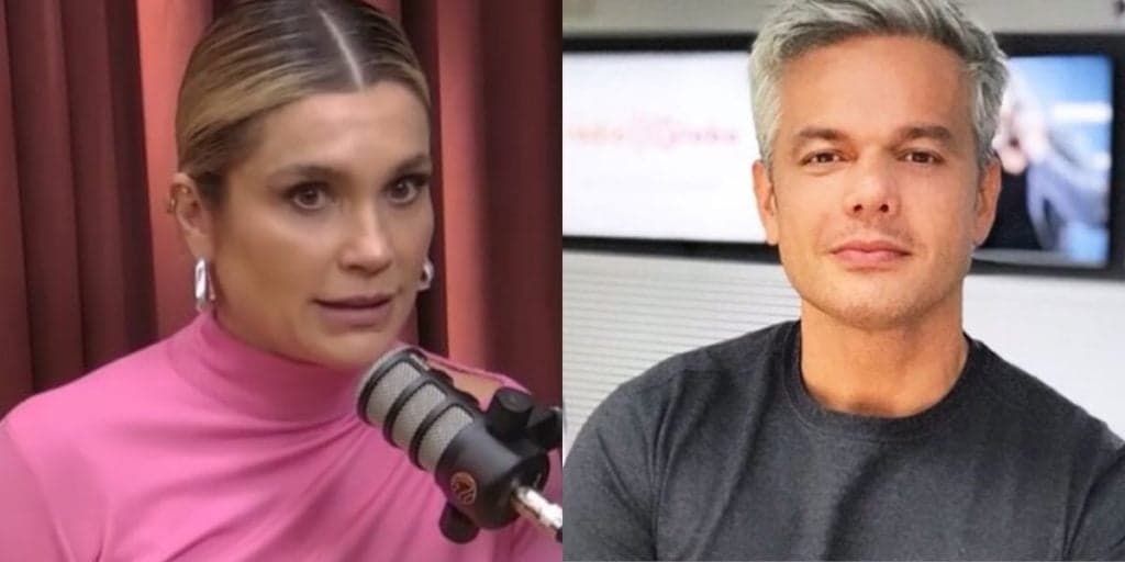 Flávia Alessandra confessa o que largou por Otaviano Costa: "Eu estava com outra pessoa"