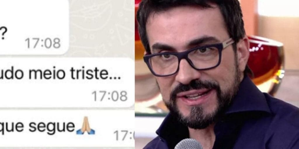 Padre Fábio de Melo expõe print de conversa com moça e tristeza: "Sobre o meu cadáver"