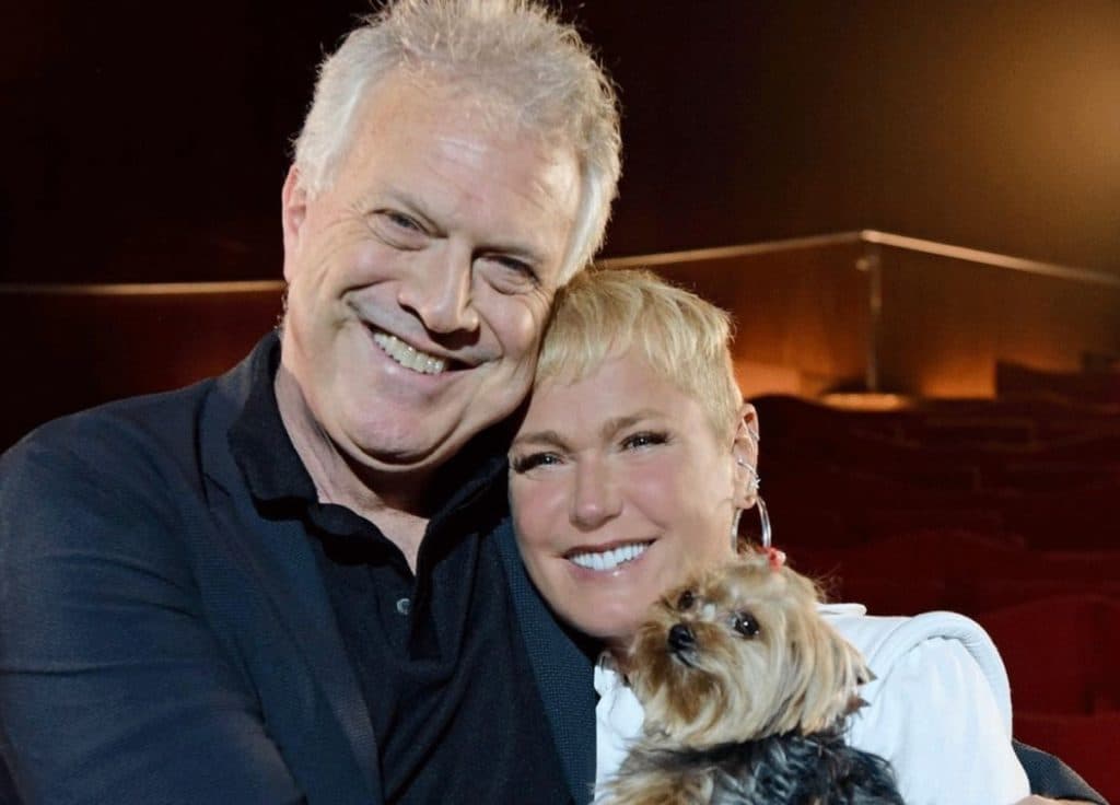 Xuxa e Pedro Bial Xuxa e Pedro Bial