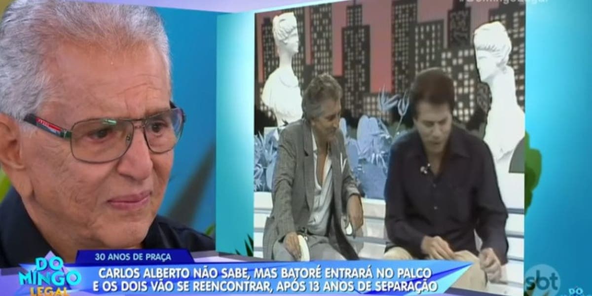 Carlos Alberto (Reprodução: SBT)