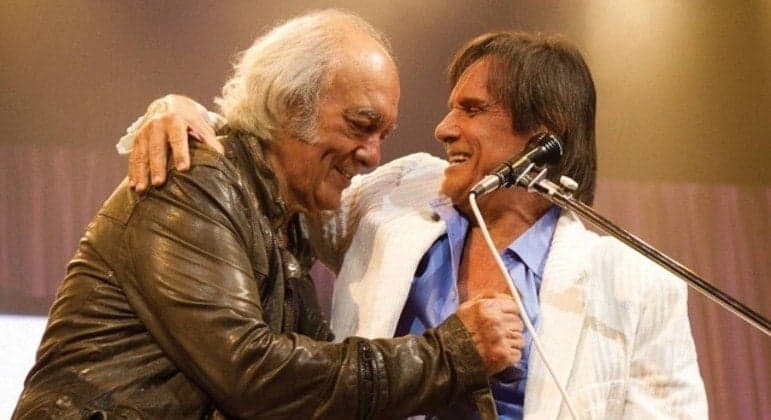 Roberto Carlos e Erasmo Carlos - Foto Reprodução Roberto Carlos e Erasmo Carlos - Foto Reprodução