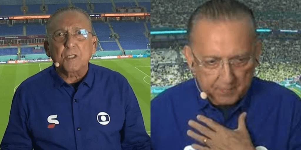 Galvão Bueno, ao vivo na Globo, faz depoimento de cortar o coração e pede ajuda: "Um momento"