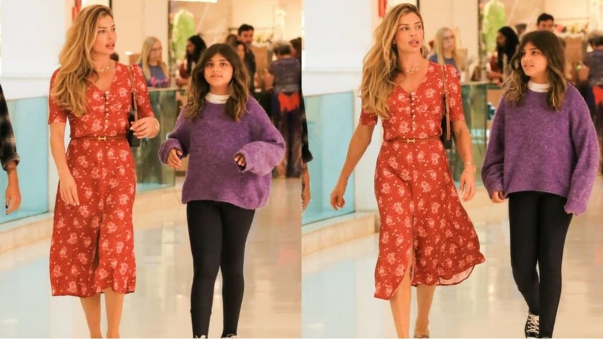 Grazi Massafera e sua filha Sophia Grazi Massafera e sua filha Sophia