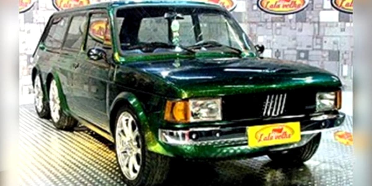 Carro de Mara Rúbia após a reforma (Reprodução: Globo)