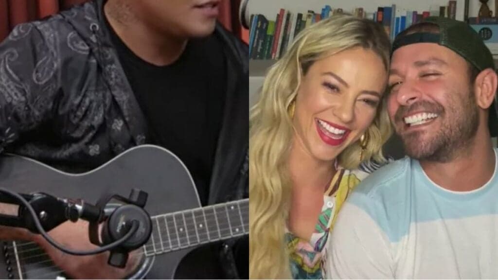 Sertanejo fala sobre paixão por Paolla Oliveira, que está com Diogo Nogueira, e assume: "Eu tinha ciúmes"