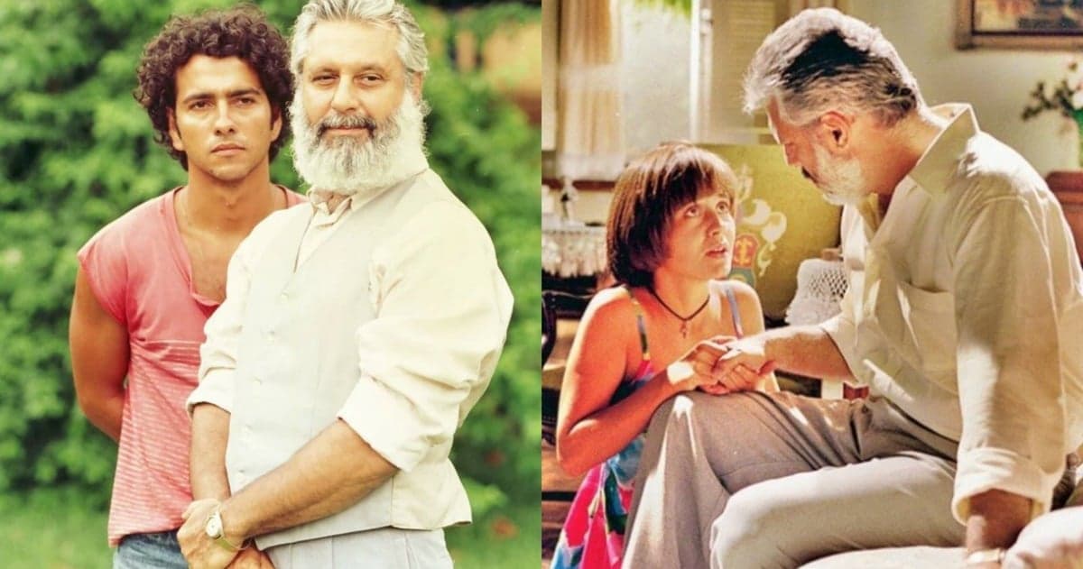 Antonio Fagundes e Adriana Esteves em Renascer (Foto: Reprodução / Globo) Antonio Fagundes e Adriana Esteves em Renascer (Foto: Reprodução / Globo)
