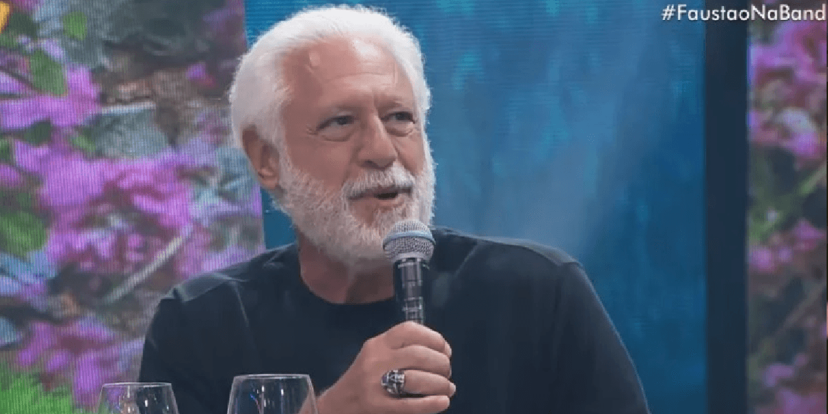 Antônio Fagundes no Faustão na Band (Foto: Divulgação) Antônio Fagundes no Faustão na Band (Foto: Divulgação)