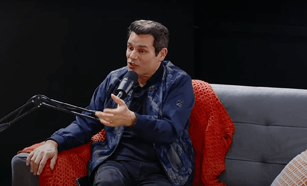 Celso Portiolli no podcast de Carlos Alberto (Foto: Reprodução/ YouTube) Celso Portiolli no podcast de Carlos Alberto (Foto: Reprodução/ YouTube)