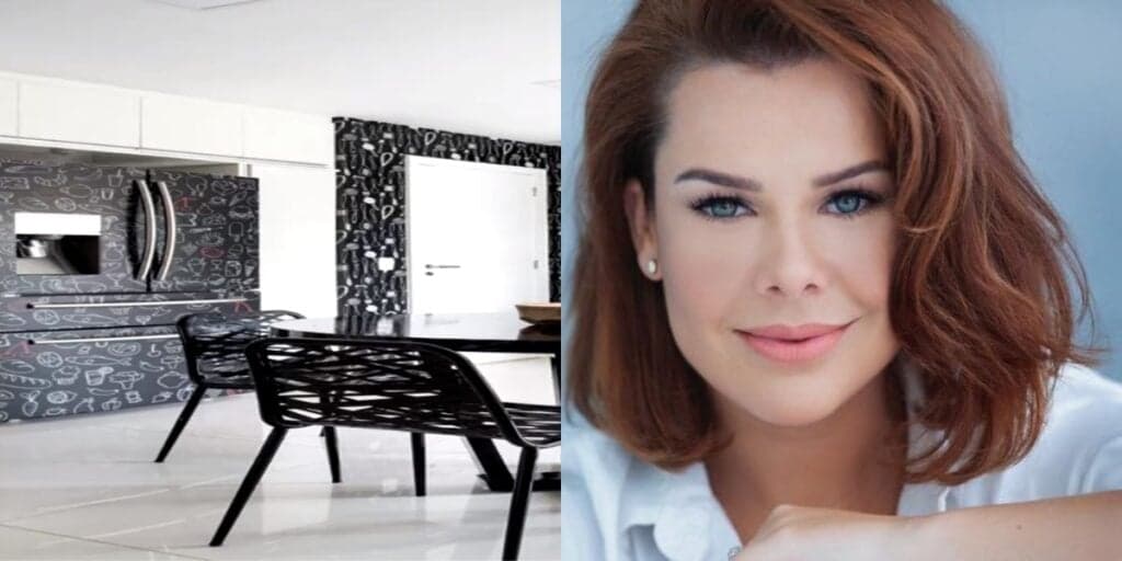 Decoração exótica, cozinha de luxo e várias plantas: os detalhes da mansão absurda de Fernanda Souza