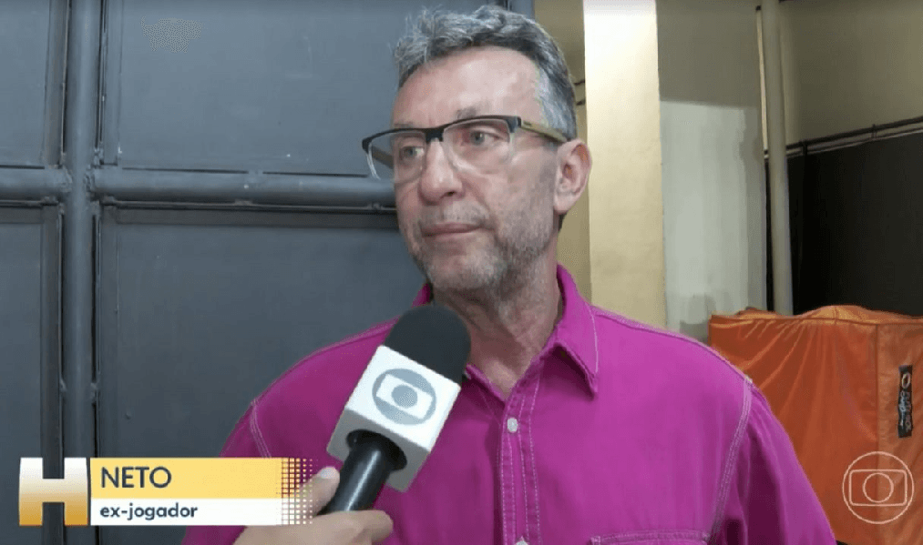 Neto no 'Jornal Hoje' (Foto: Divulgação) Neto no 'Jornal Hoje' (Foto: Divulgação)