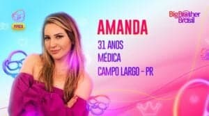 Amanda é integrante do Pipoca (Foto: Reprodução / Gshow) Amanda é integrante do Pipoca (Foto: Reprodução / Gshow)