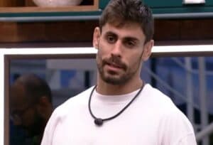 Antônio Cara de Sapato no BBB23; pugilista se irritou com fio dental sujo de Ricardo Camargo (Foto: Reprodução / Globoplay) Antônio Cara de Sapato no BBB23; pugilista se irritou com fio dental sujo de Ricardo Camargo (Foto: Reprodução / Globoplay)