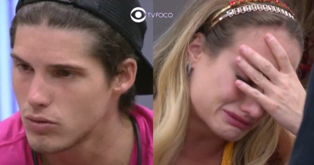 BBB23 - Após esporro de Tadeu de romance abusivo, Bruna toma decisão com Gabriel e faz comunicado
