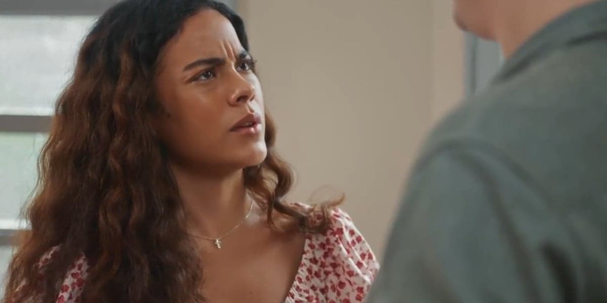 Jenifer coloca Tatá contra a parede em Vai na Fé