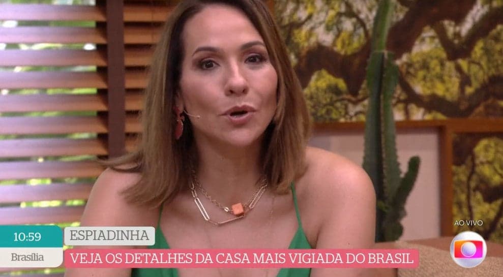 Apresentadora não segurou a língua - Foto: Reprodução/ Globo Apresentadora não segurou a língua - Foto: Reprodução/ Globo