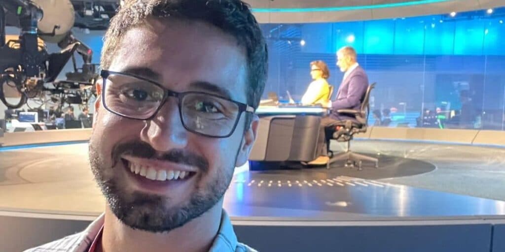 O jornalista Pedro Figuereido