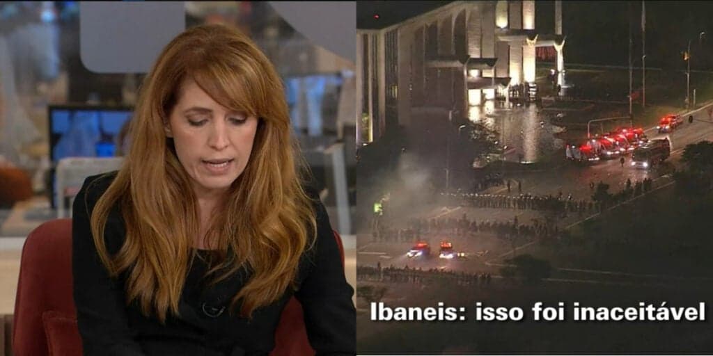 Áudio invade Plantão da Globo e Poliana Abritta precisa intervir às pressas com ocorrido: "A gente sabe"