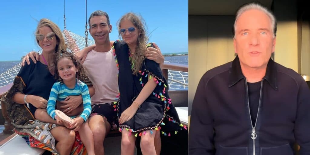 Ticiane Pinheiro publica foto ao lado de Tralli e toda a família e deixa recado a Roberto Justus: "Aproveite"