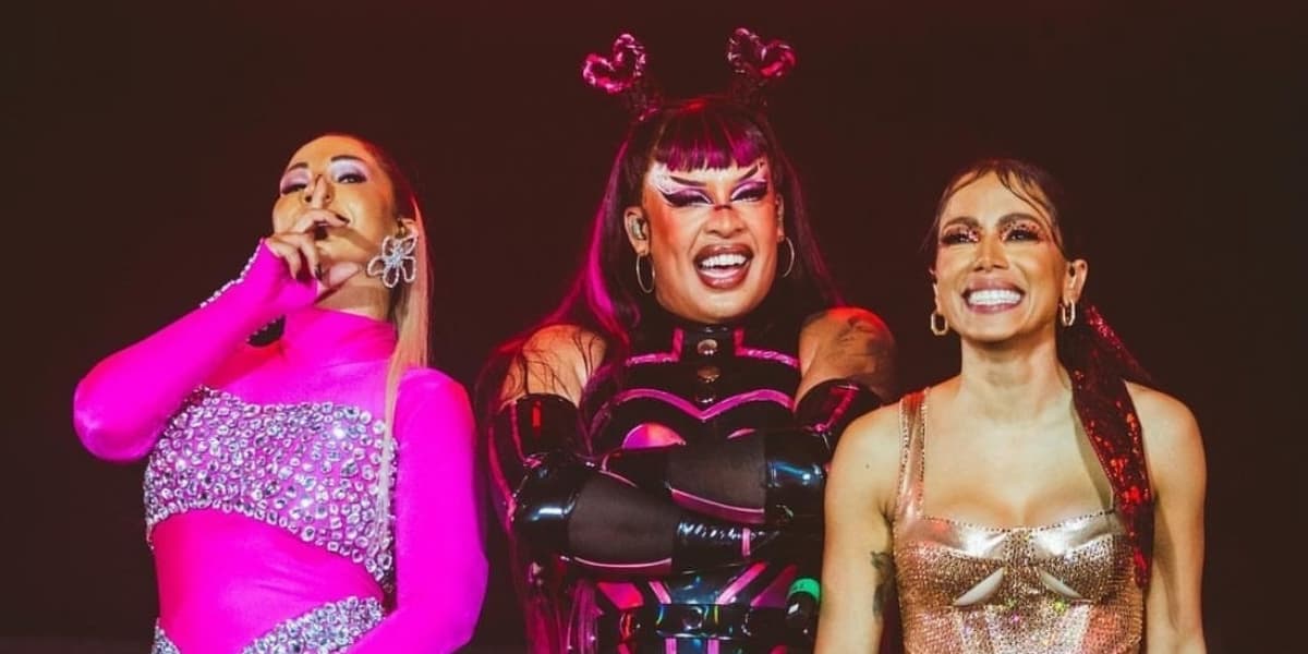 Valesca Popozuda, Anitta e Gloria Groove (Foto: Divulgação) Valesca Popozuda, Anitta e Gloria Groove (Foto: Divulgação)