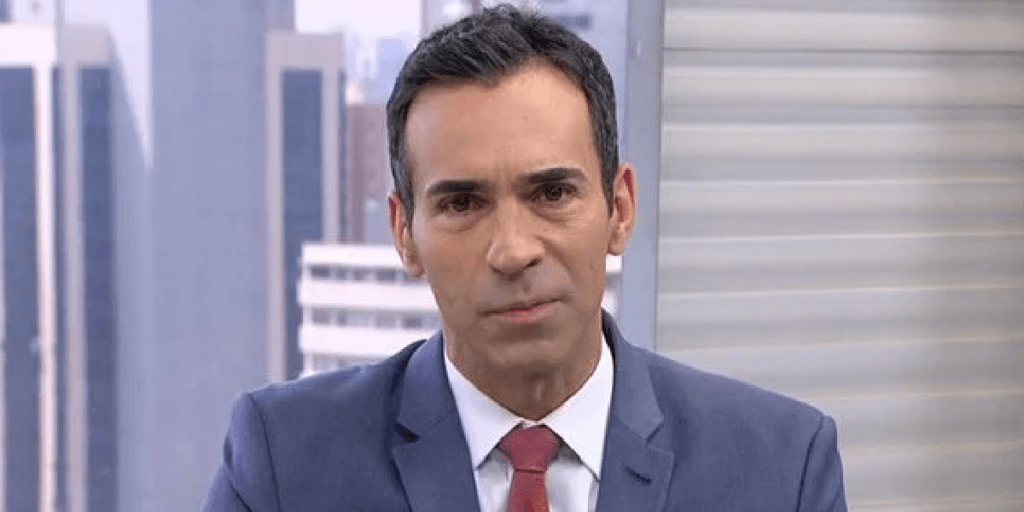 César Tralli mobiliza toda a redação da Globo e surge chorando em bastidores