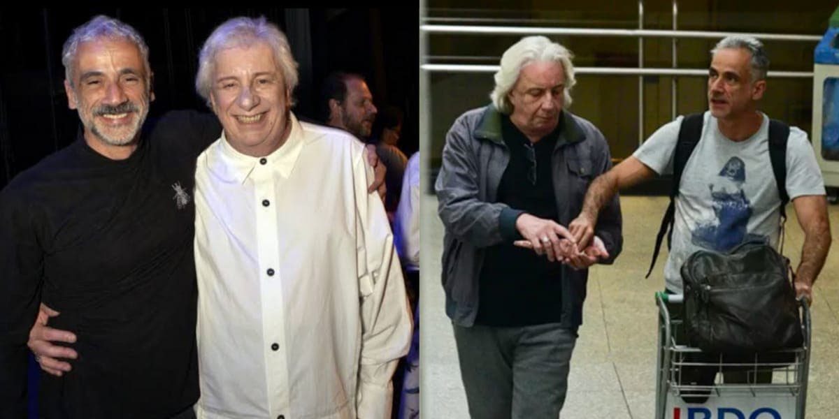 Marco Nanini é assumidamente gay e casado há 31 anos (Reprodução: Montagem TV Foco) Marco Nanini é assumidamente gay e casado há 31 anos (Reprodução: Montagem TV Foco)