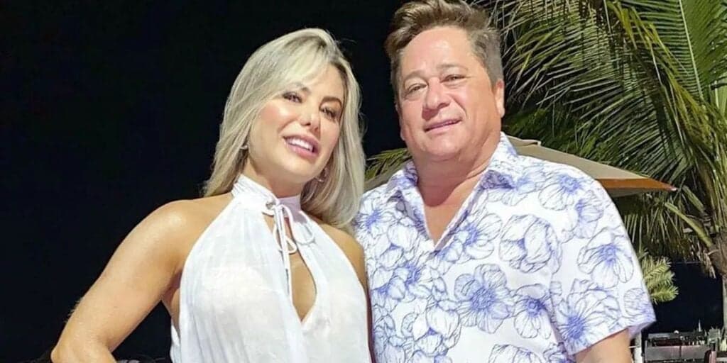 Em vídeo raro divulgado, Poliana Rocha expõe Leonardo de uma forma nunca vista antes