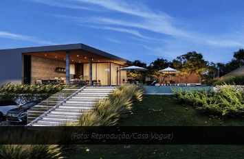Mansão de Wanessa Camargo é cercada de muito verde à pedido da própria cantora (Foto: Casa Vogue) Mansão de Wanessa Camargo é cercada de muito verde à pedido da própria cantora (Foto: Casa Vogue)