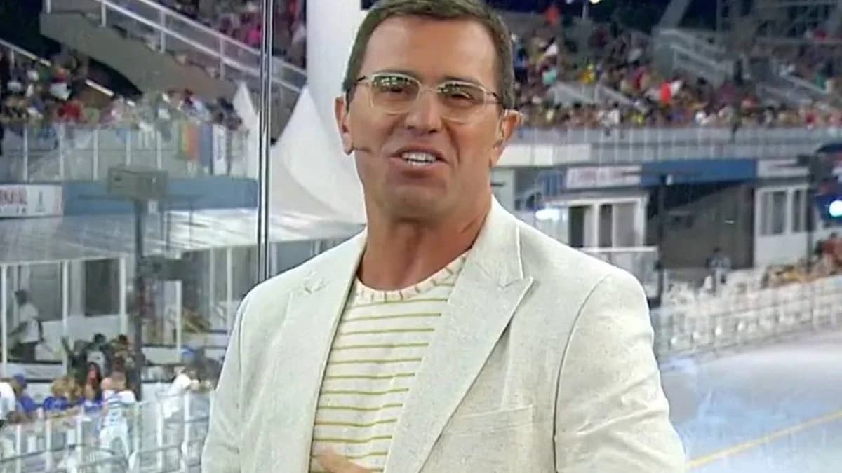 Rodrigo Bocardi dividiu opiniões na tela da Globo na transmissão do Carnaval (Foto: Reprodução/ Globo) Rodrigo Bocardi dividiu opiniões na tela da Globo na transmissão do Carnaval (Foto: Reprodução/ Globo)