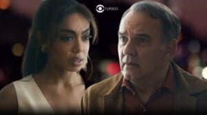 Travessia - Com sangue nos olhos, Talita descobre quem é o criminoso que tentou matar Guerra (Foto: Reprodução / Globo / Montagem TV Foco) Travessia - Com sangue nos olhos, Talita descobre quem é o criminoso que tentou matar Guerra (Foto: Reprodução / Globo / Montagem TV Foco)