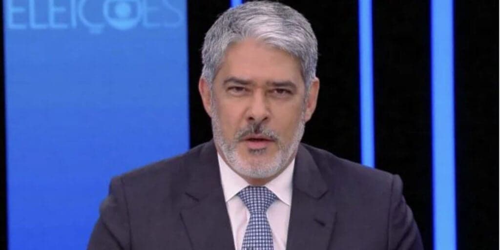 O que fez William Bonner perder a paciência no meio do Jornal Nacional ao vivo: "Mentira absurda"