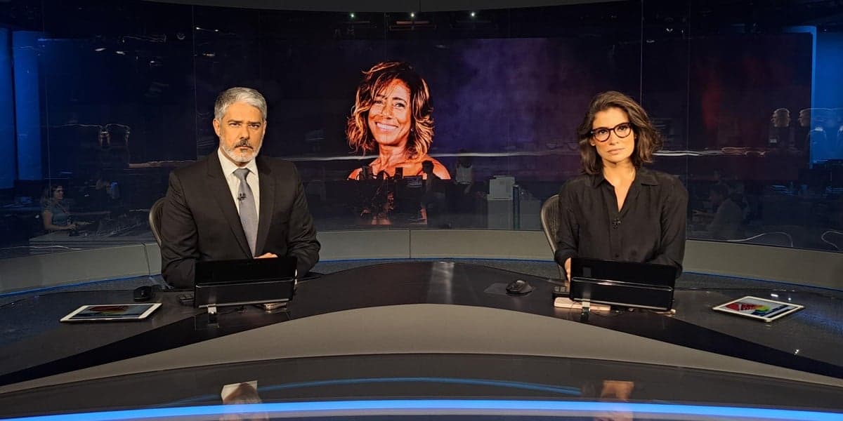 William Bonner, Renata Vasconcellos, Glória Maria William Bonner, Renata Vasconcellos, Glória Maria
