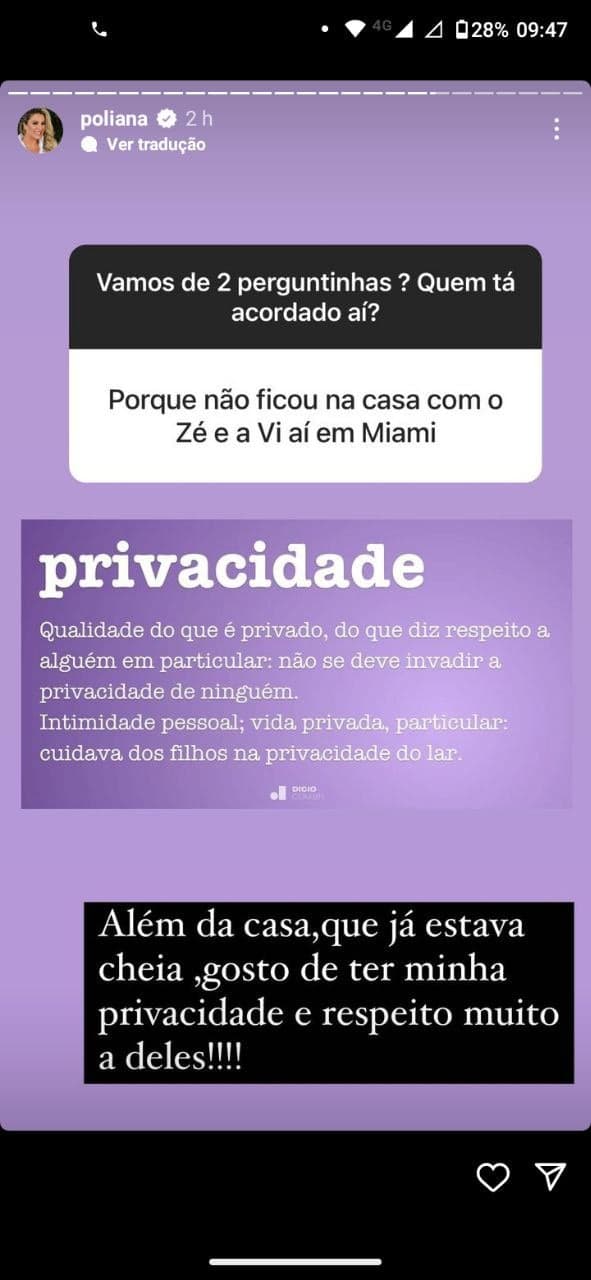 Famosa falou de Zé Felipe e Virgínia Fonseca Famosa falou de Zé Felipe e Virgínia Fonseca
