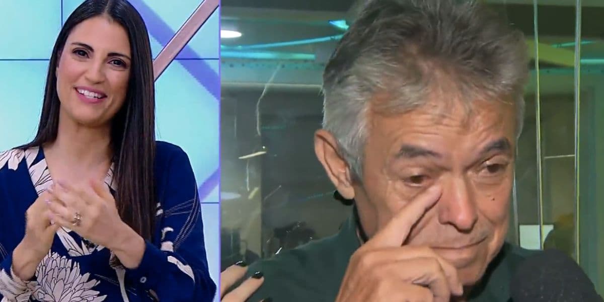 Ratinho fez seu funcionário, Chicão, chorar ao falar sobre amizade entre eles (Foto: Reprodução / Fofocalizando do SBT) Ratinho fez seu funcionário, Chicão, chorar ao falar sobre amizade entre eles (Foto: Reprodução / Fofocalizando do SBT)